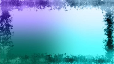 An abstract neon grunge border background image.