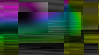 An abstract iridescent block pattern background image.