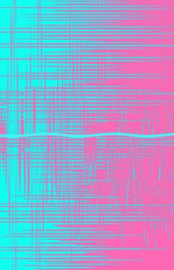 An abstract neon grunge textured wavy line background image.