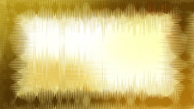 An abstract golden gradient grunge border background image.