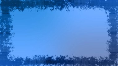 An abstract neon grunge border background image.