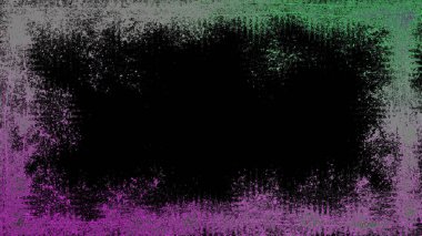 An abstract neon grunge border background image.