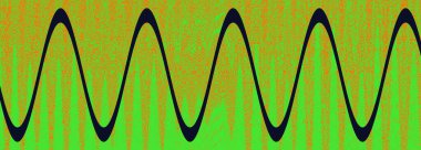 An abstract neon grunge textured wavy line background image.