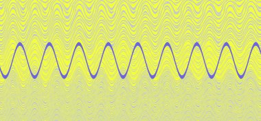 An abstract neon grunge textured wavy line background image.