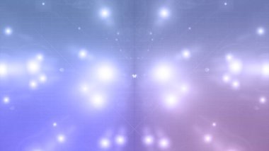 An abstract neon gradient grid shape background image.