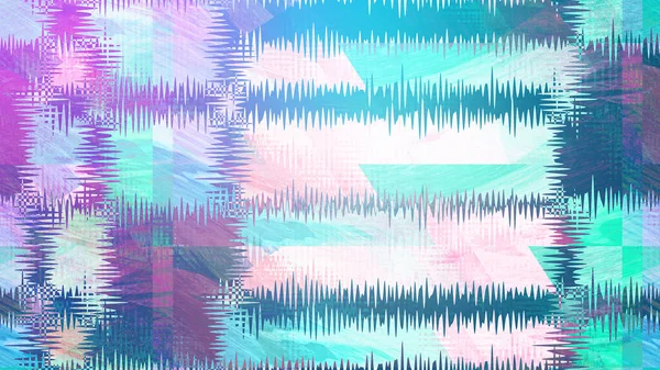 An abstract wavy iridescent background image.