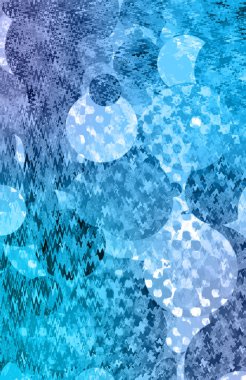 An abstract neon grunge textured circle pattern background image.