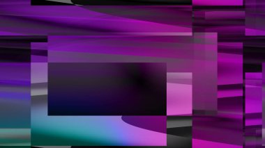 An abstract iridescent block pattern background image.