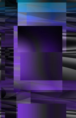 An abstract iridescent block pattern background image.