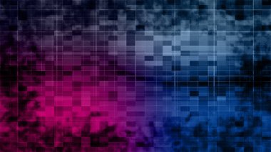 An abstract neon grunge border background image.