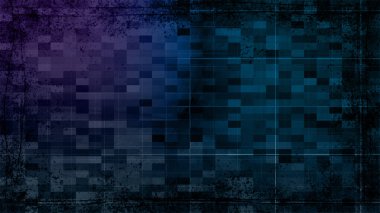 An abstract neon grunge border background image.