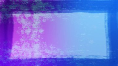 An abstract neon grunge border background image.