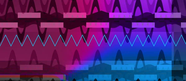 An abstract neon gradient line pattern background image.