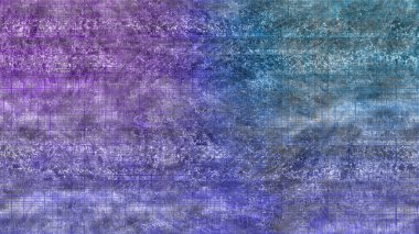 An abstract neon glitch art background imgae.