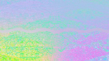 An abstract wavy halftone grunge background image.