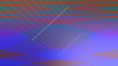 An abstract glitch art grid background image.