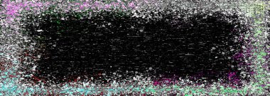 An abstract grunge texture border background image.