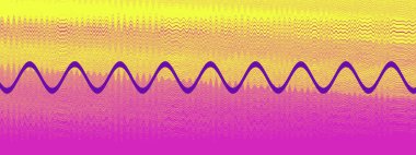 An abstract neon grunge textured wavy line background image.