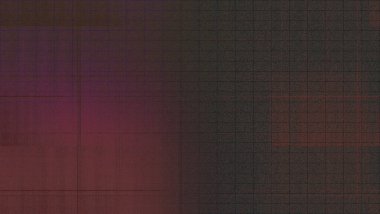 An abstract glitch art grid background image.