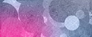 An abstract neon grunge textured circle pattern background image.