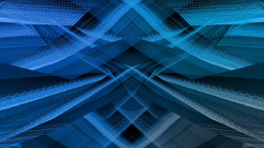 An abstract psychedelic kaleidoscope pattern background image.