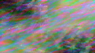 An abstract glitch art background image.