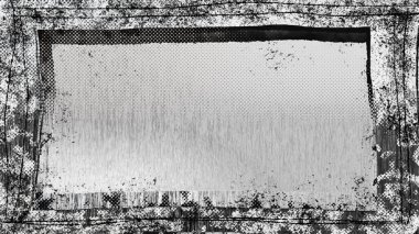 An abstract grunge texture border background image.