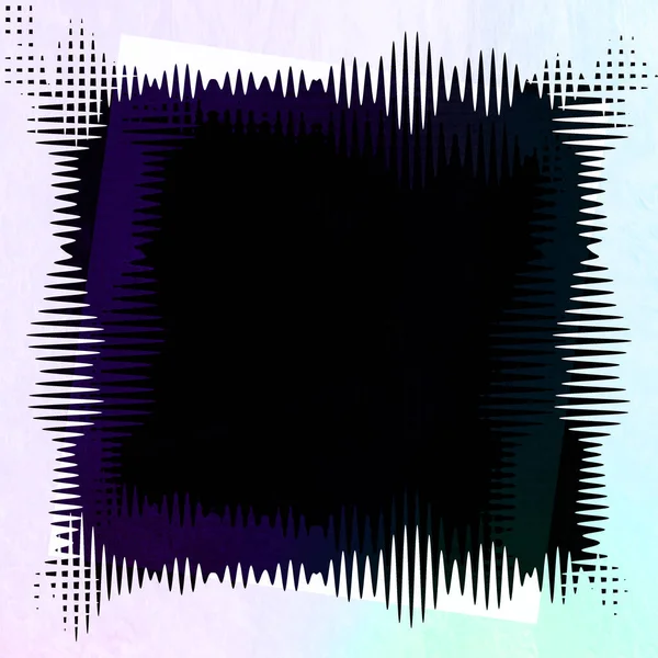 An abstract wavy border background image.