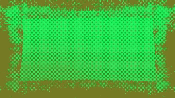 An abstract halftone grunge border background image.