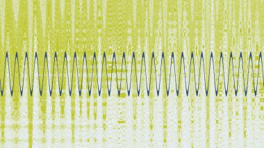 An abstract neon grunge textured wavy line background image.