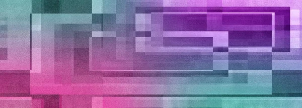 An abstract glitch art block shape background image.