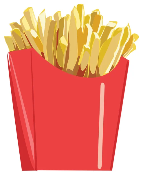 kova içinde patates kızartması