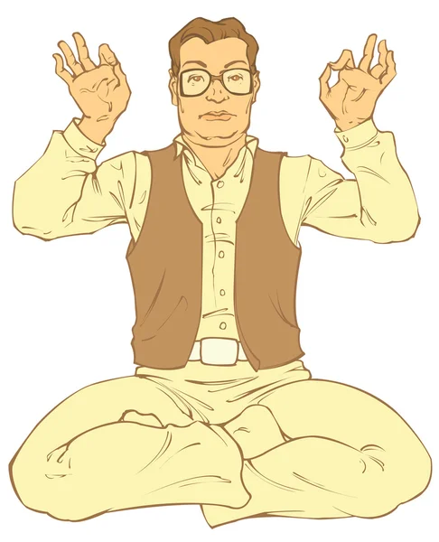 Orta yaşlı adam derin derin düşünür