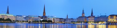 Alster panorama clipart