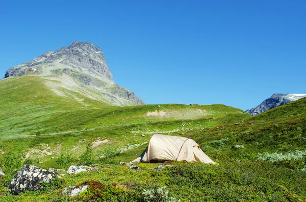 Tent in Jotunheimen — Stock Photo, Image