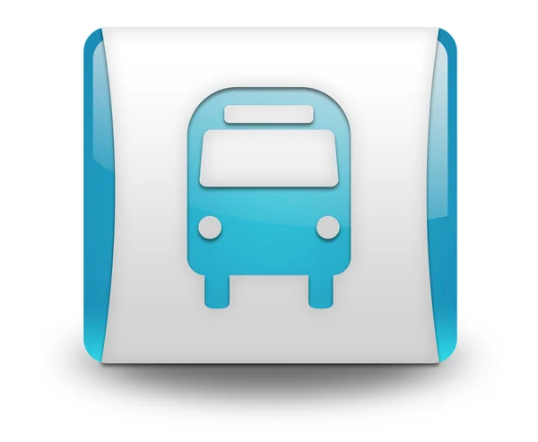 Icon,Button,Pictogram Bus, Ground Transportation — Stock Photo, Image