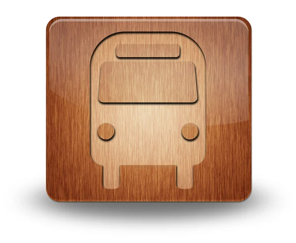 Ikon, knapp, pictogram "bus, marktransport" — Stockfoto