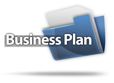 3B Stil klasör simgesi iş planı