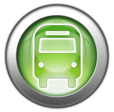 simge, düğme, piktogram otobüs, karayolu taşımacılığı