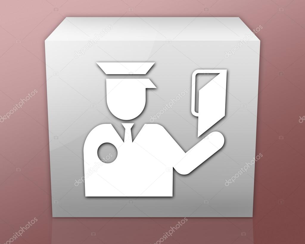 Icon, Button, Pictogram with -Money Bag with Dollar Sign- symbol