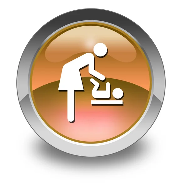 アイコン、ボタン、ピクトグラム赤ちゃんの変更 — ストック写真
