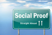 Highway Signpost Social Proof