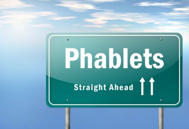 Otoban tabelasını phablets