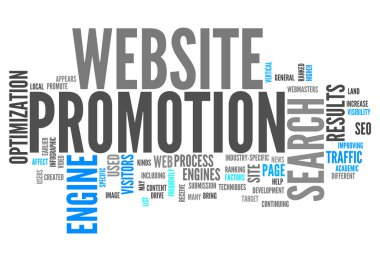 kelime bulutu Web sitesi tanıtım