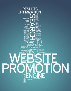 kelime bulutu Web sitesi tanıtım