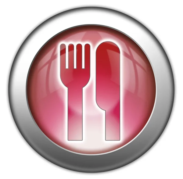 Icon, Button, Pictogram -Eatery, Restaurant- — Stock Photo, Image