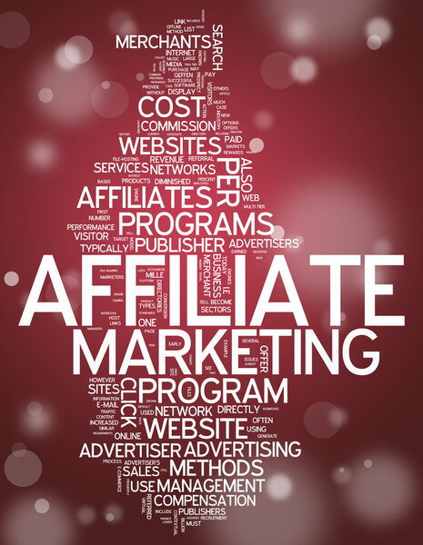 Word Cloud Affiliate Marketing