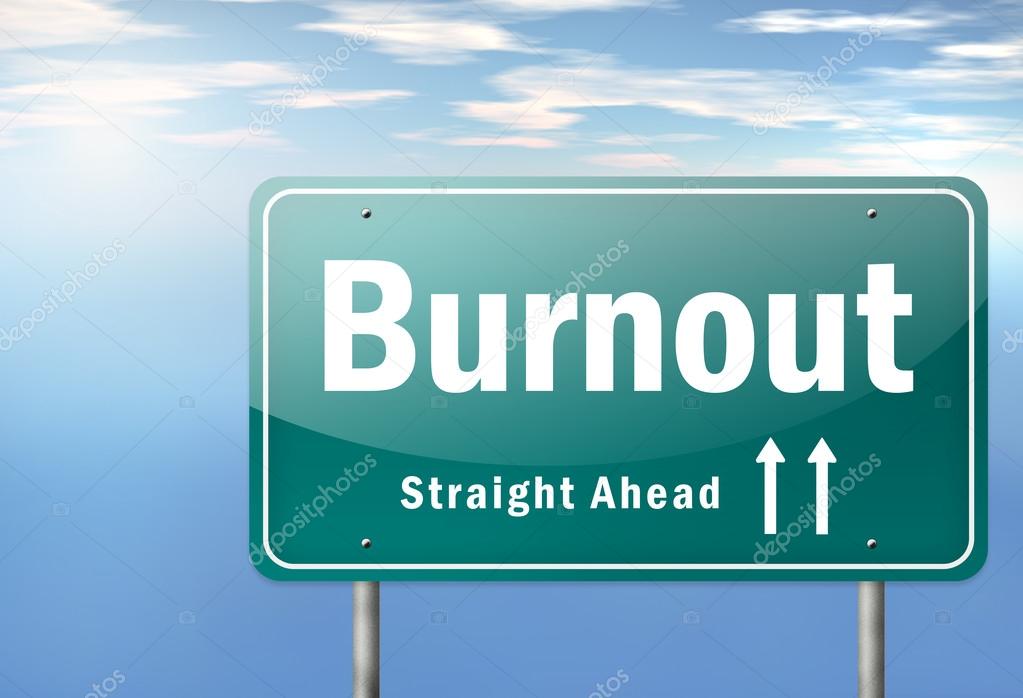 Highway Signpost with Burnout wording