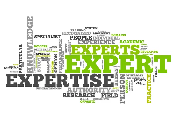 Word Cloud Expert — Stockfoto