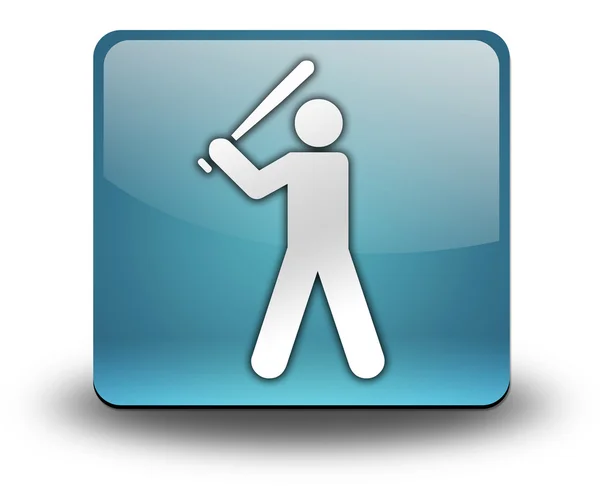 Knop, pictogram, pictogram honkbal — Stockfoto